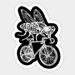 SEEMBO Fly Cycling Bicycle Bicycling Biking Riding Fun Bike Sticker